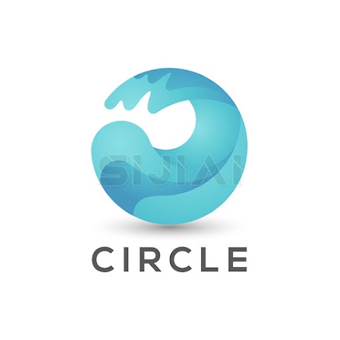 Wave Sea Circle For Logo