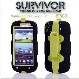 Survivor Protective Case with Stand for SAMSUNG Galaxy S3 