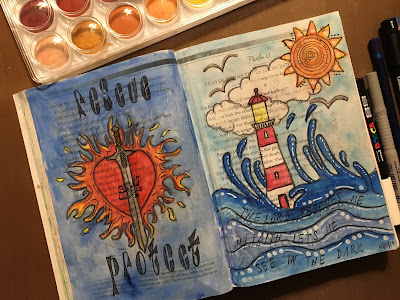 Psalm 12 & 13 Bible Journaling Through the Psalms