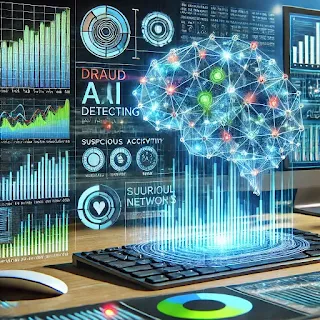 AI detecting fraud in financial transactions