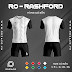 Áo Không Logo Rozaco RO-RASHFORD Màu Trắng