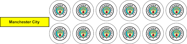 MANCHESTER CITY PLACAR-ING PLACAR ESCUDO BOTÃO ARTE BOTÃO TIME BOTÃO PLACAR GULIVER