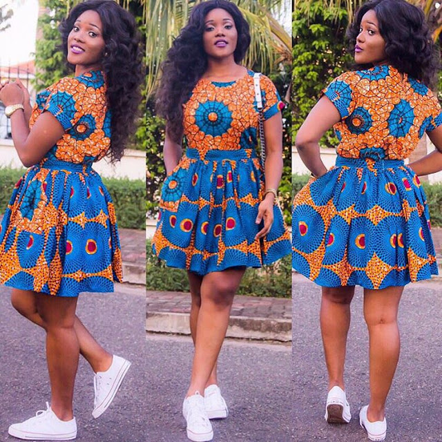 short ankara dresses for ladies, trendy women short african ankara dresses, short african dresses, ladies trendy ankara short gown and dresses styles, Trendy Short Ankara Dresses To Slay This Month