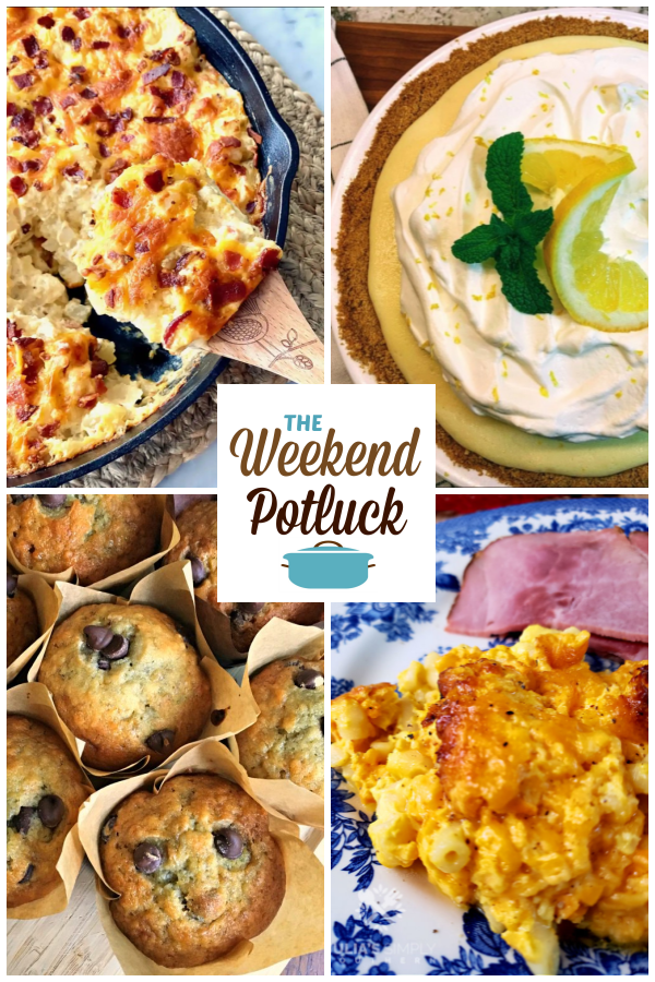 A virtual recipe swap with Loaded Hash Brown Casserole, Magnolia Lemon Pie, Banana Chocolate Chip Muffins, Easy Crock Pot Macaroni and Cheese and dozens more!