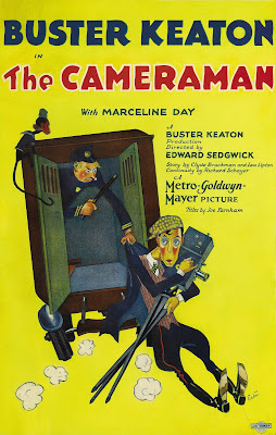 silent movie poster comedy