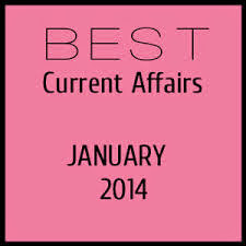 Current Affairs From January 2014