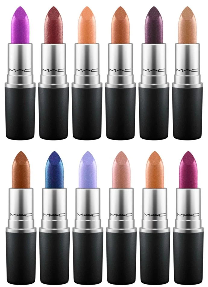 MAC Metallic Lips Collection 2017