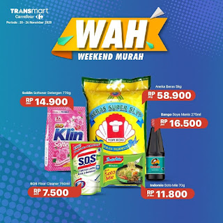 Katalog Promo Weekend JSM TRANSMART CARREFOUR Periode 20 - 24 November 2020