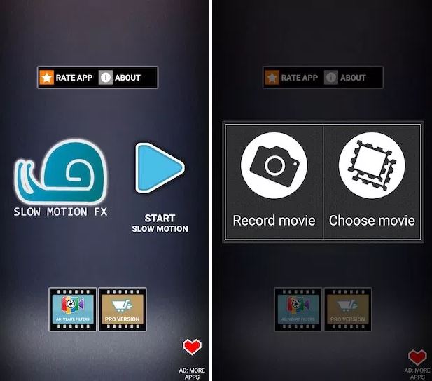 cara rekam video slow motion di Android
