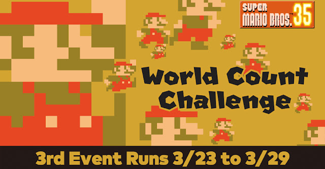 Super Mario Bros. 35 World Count Challenge