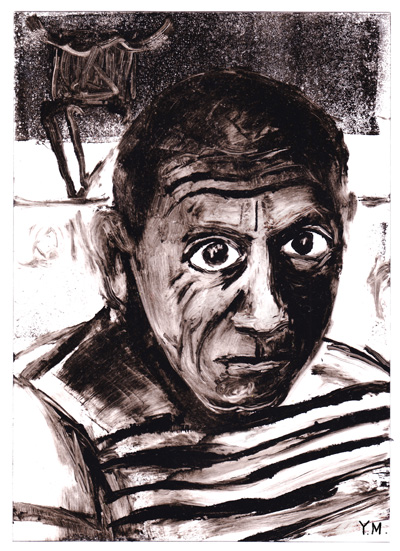 Pablo Picasso by Yukié Matsushita