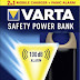 VARTA safety-power Bank with integrated alarm system