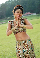 Praneetha, hot, fleshy, navel, show