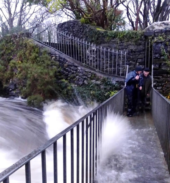 waterfall, storm desmond