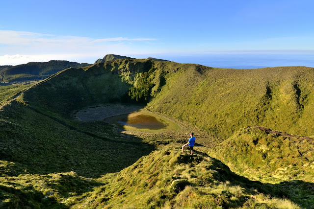 San miguel Azores Ruta Lagoas empadadas Lagoa Egua crater caldeira