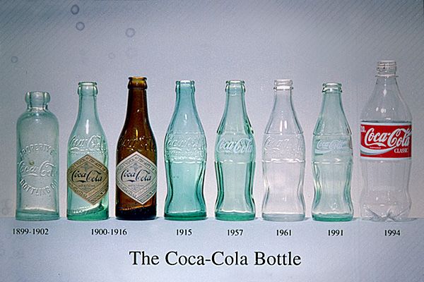 coke bottles