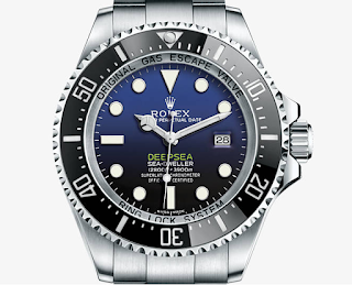 Rolex Deepsea Deep Blue Dial Stainless Steel Men's WatchItem No. 116660D