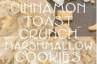 CINNAMON TOAST CRUNCH MARSHMALLOW COOKIES