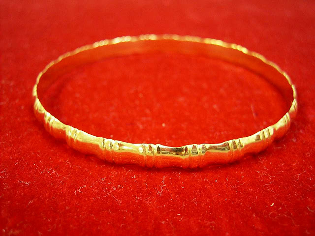 Bamboo Gold Bracelet