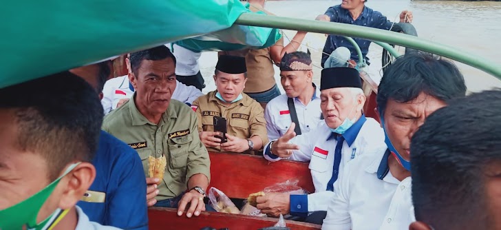 Ke Pedalaman Mendahara, Al Haris: Jika APBN Belum Membantu, Pelabuhan Ujung Jabung Dibangun dengan APBD