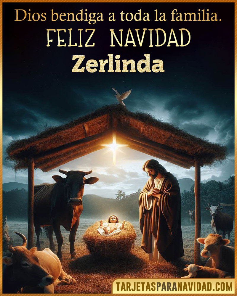 Feliz Navidad Zerlinda