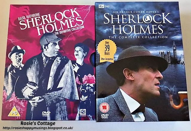 Basil Rathbone & Jeremy Brett Sherlock Holmes DVDs