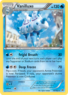 Vanilluxe BREAKthrough Pokemon Card