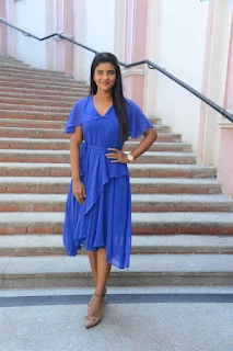 Actress Aishwarya Rajesh Latest Stills at Kousalya Krishnamurthy Movie Success Meet