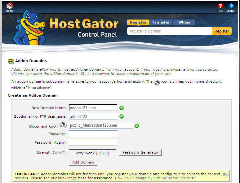 How to Add Namecheap Domain to Hostgator How to Add Namecheap Domain to Hostgator