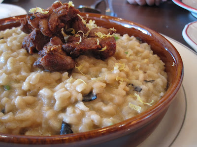 Wolf, sweetbread risotto