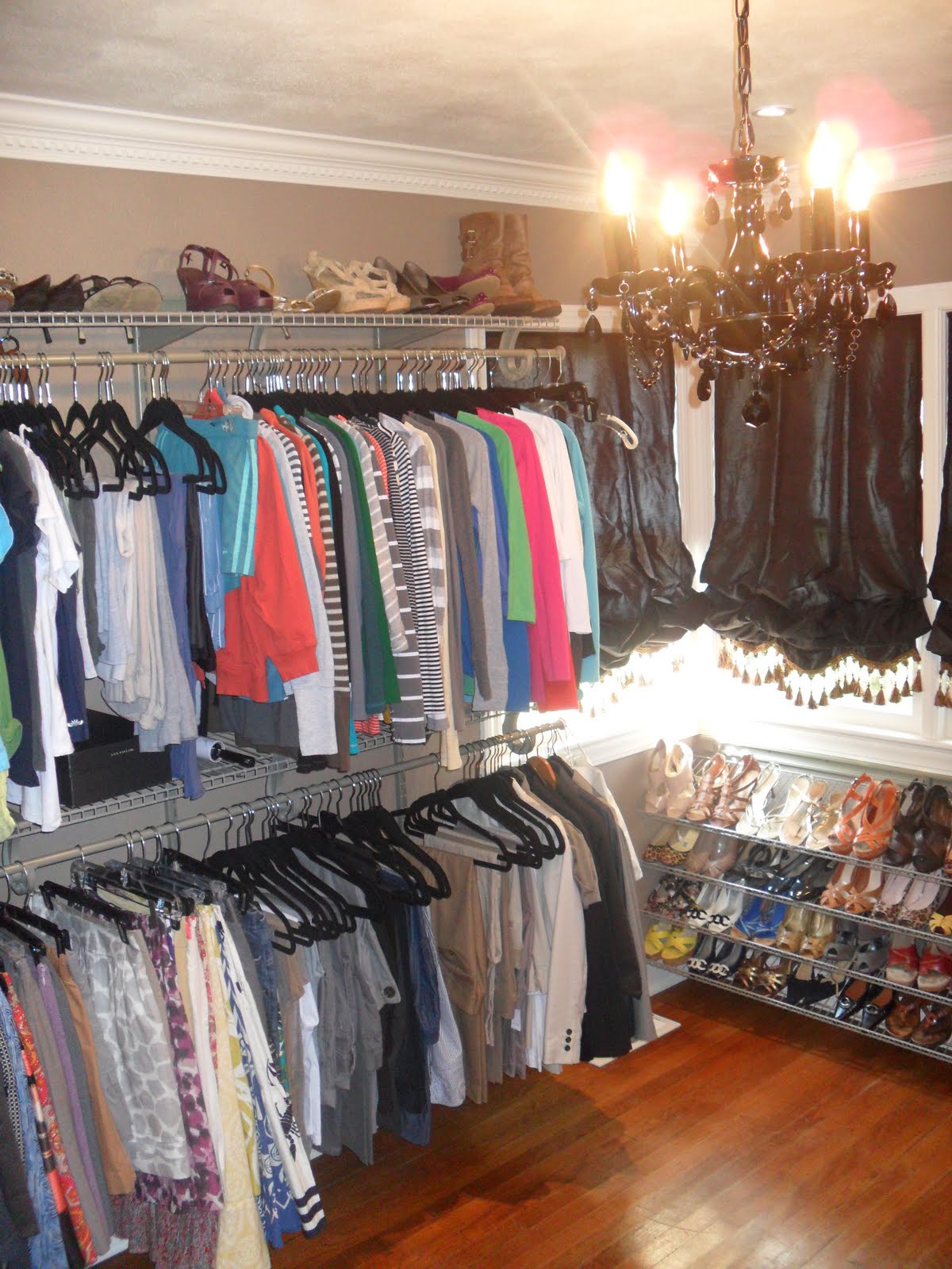 Petite Early Morning Style: DIY Walk-In-Closet Renovation