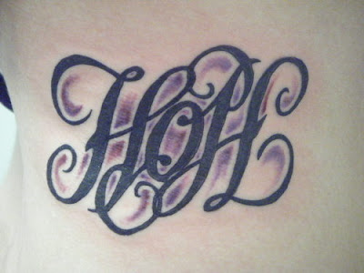 Ambigram tattoo design photo