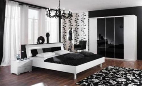 black and white bedroom accessories uk