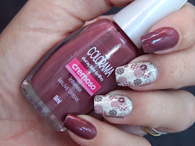 Esmalte Mauve Urban Colorama + Películas Sindy Francesinhas