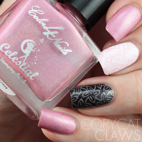 Color4Nails + Celestial Cosmetics Holographic Stamping Polish - Blush
