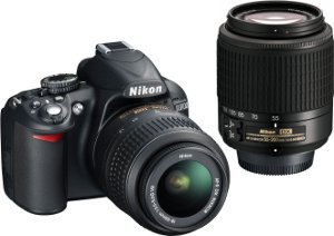 Nikon D3100 Digital SLR Camera with 18-55mm VR Lens Kit (14.2MP) 3 inch LCD