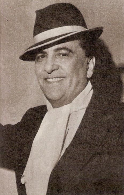 Hugo del Carril con sombrero