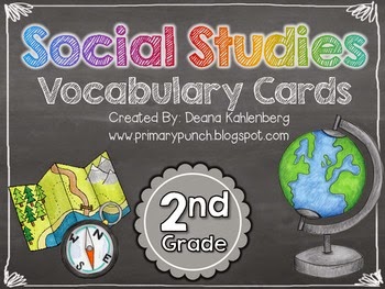 https://www.teacherspayteachers.com/Product/Social-Studies-Vocabulary-Cards-2nd-Grade-321989