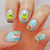 SpongeBob Under the Sea Water Decal Nail Art BLE1605