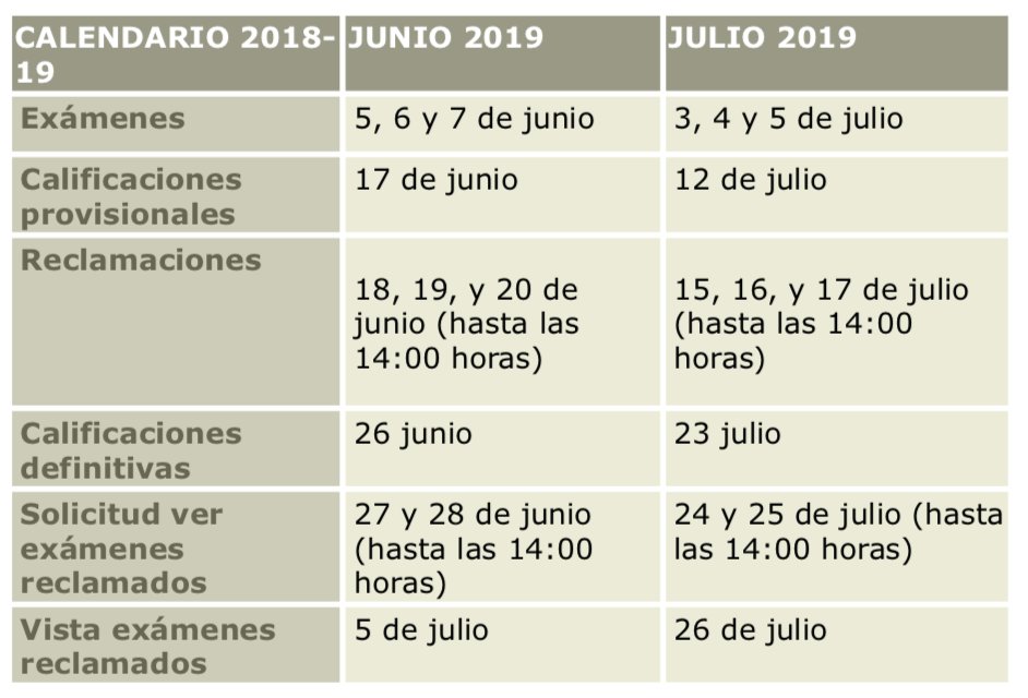 CALENDARIO 18-19 EBAU