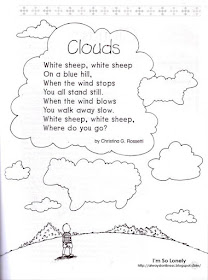 lonely poem about clouds