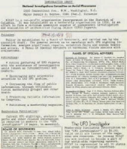Nicap Membership In The Mid Sixties