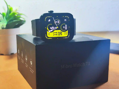 افضل ساعة ذكية بسعر مغري بشاشة AMOLED و تدعم المكالمات Mibro T1 Bluetooth  Call