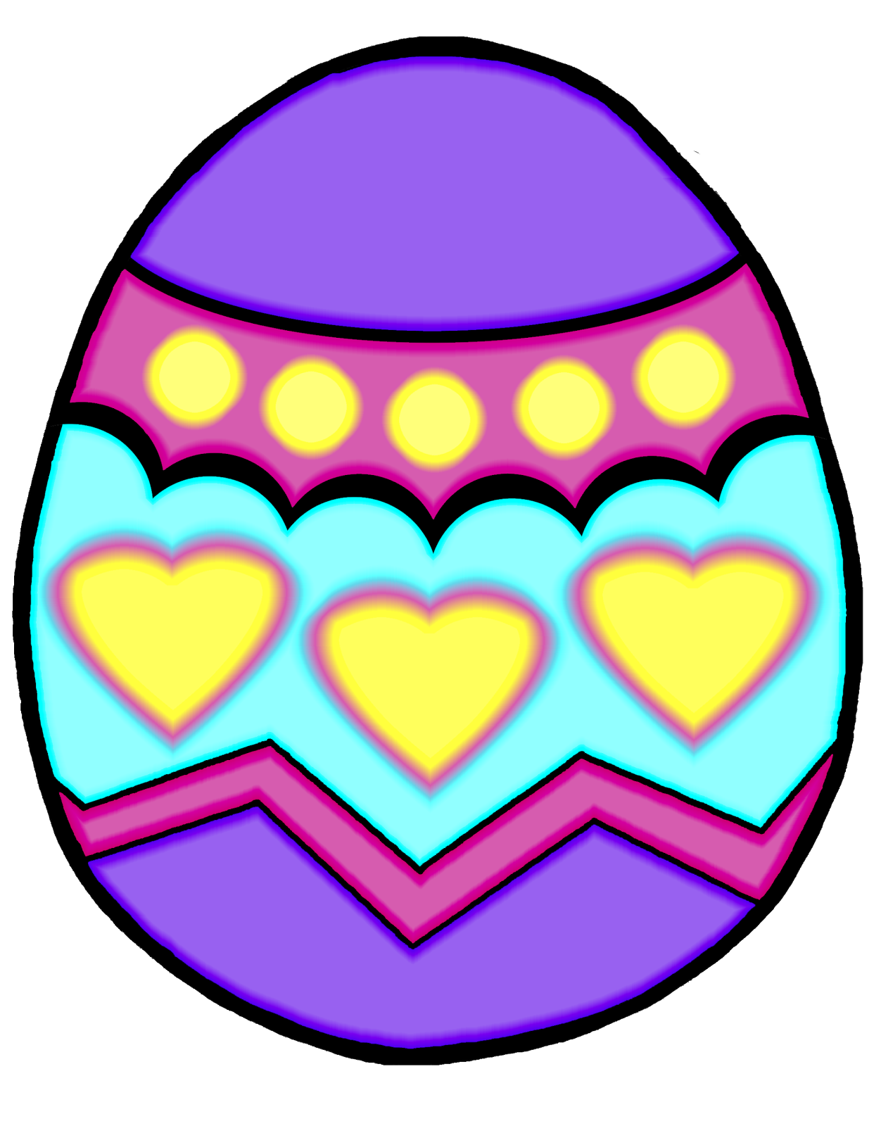 Classroom Treasures Easter Egg Clipart 