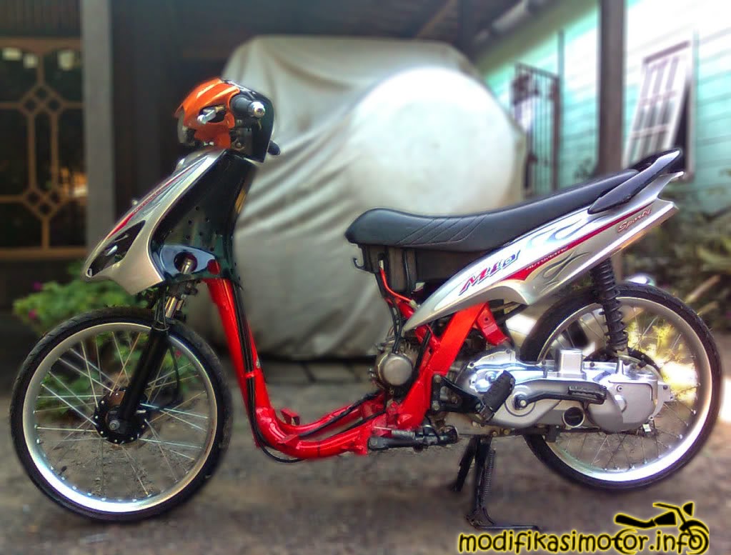 Gambar Foto Modifikasi Motor Mio Soul J Sporty Terbaru