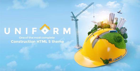 Best Responsive Construction HTML Template