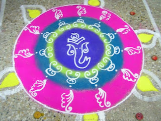 Beautiful Rangoli Designs Flower Patterns Myspace Hi5