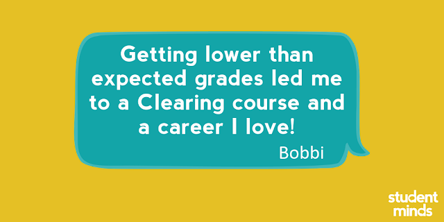 ‘Getting lower than expected grades led me to a Clearing course and a career I love!’ - Bobbi