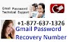 +1-877-637-1326 Gmail Password Recovery Helpline Number 