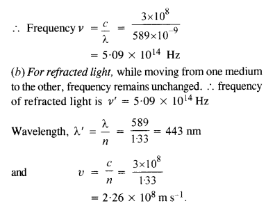 Solutions Class 12 Physics Chapter-10 (Wave Optics)